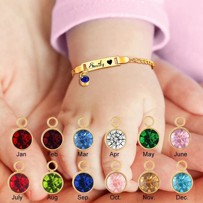 Customized Birthstone Bracelet